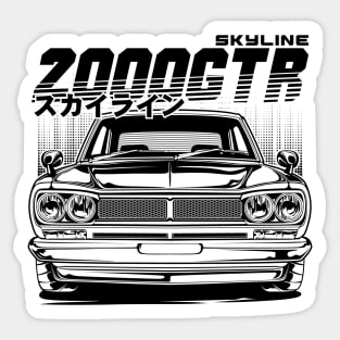 Skyline 2000GTR "Hakosuka" Sticker